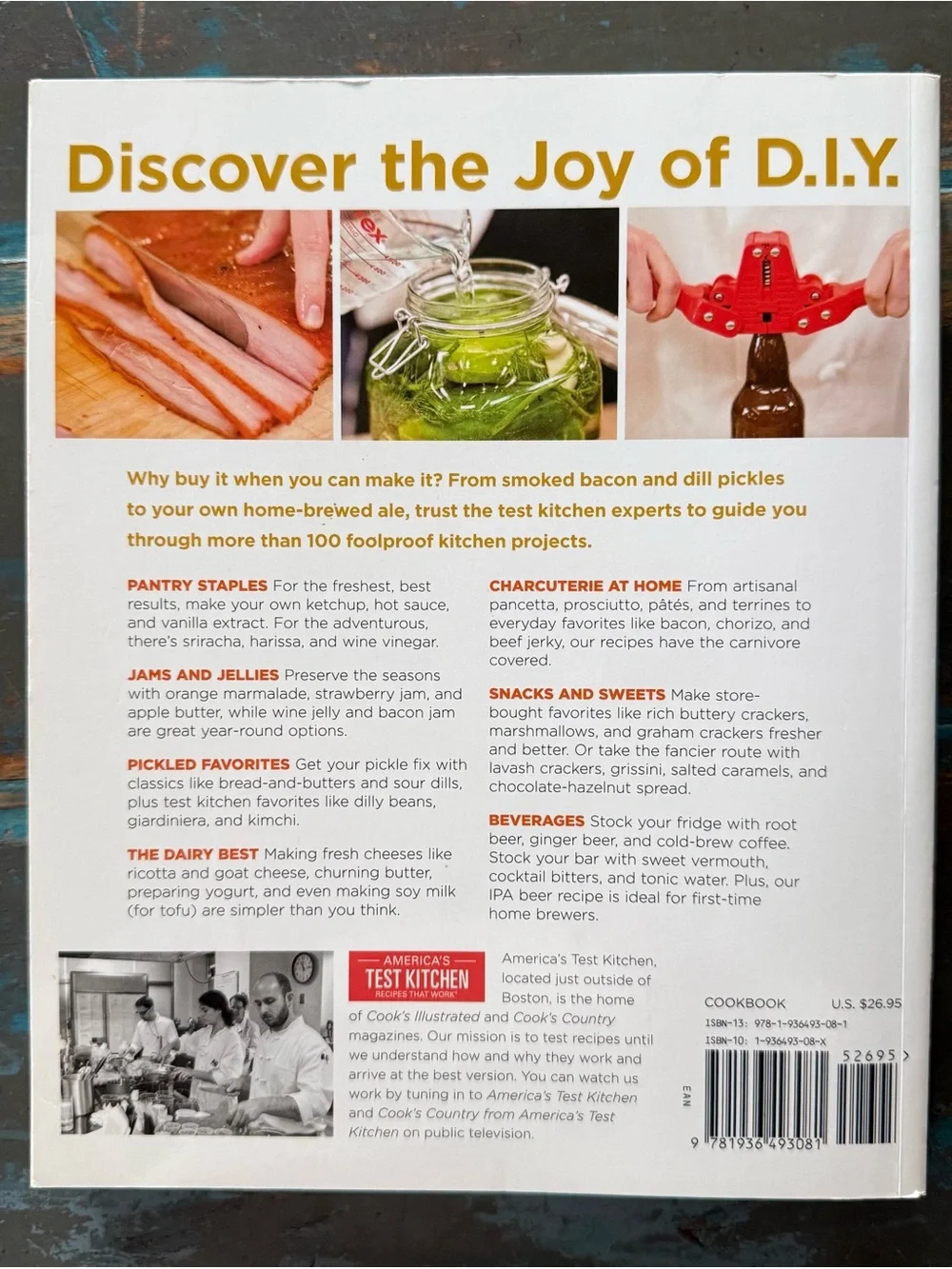 America’s Test Kitchen D.I.Y. Cookbook